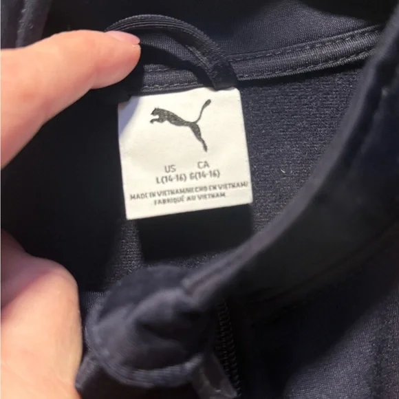 Puma Navy Blue Kids track suit (unisex) - Picture 2 of 4